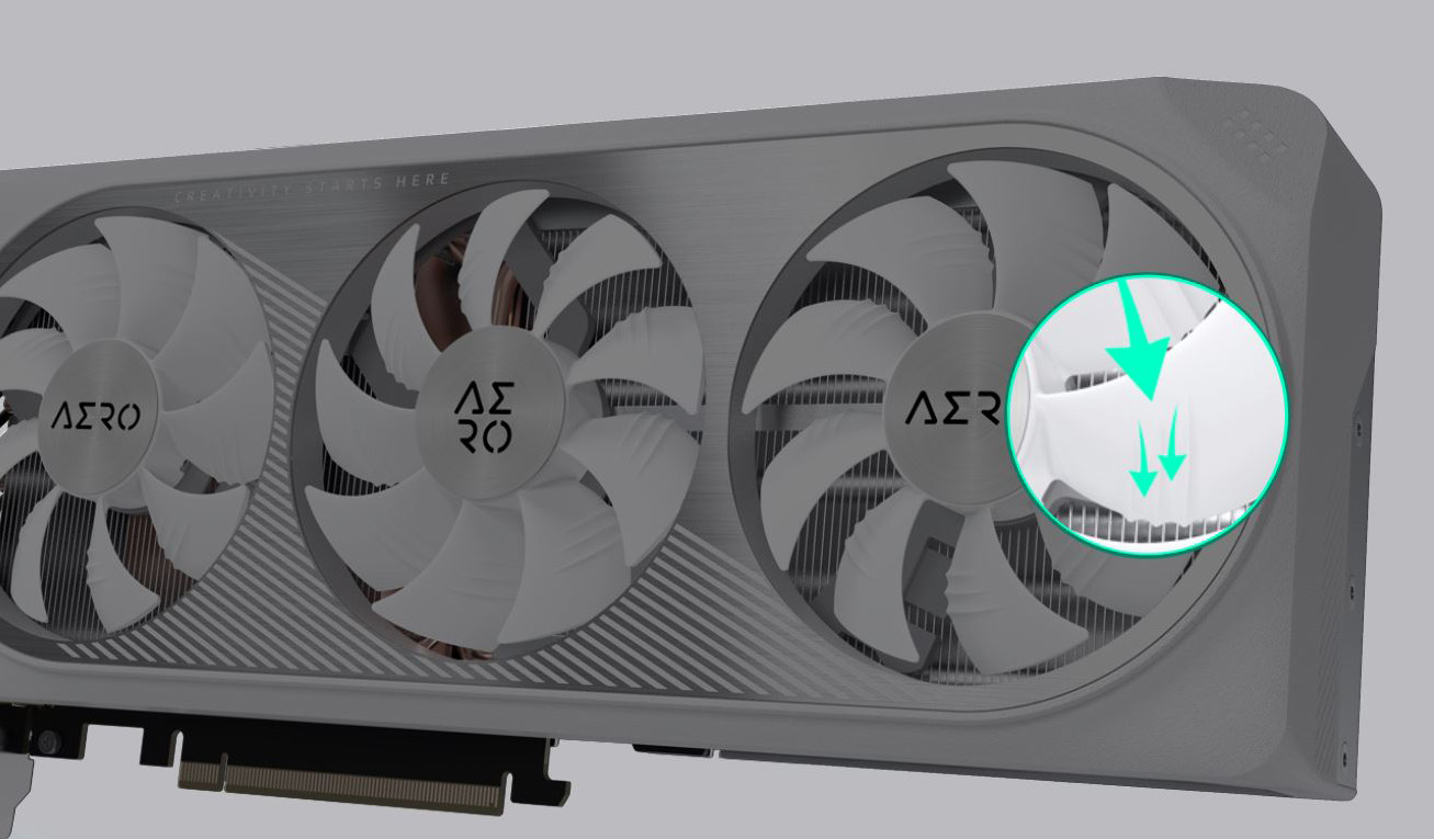 GV-N4070AERO Video Card